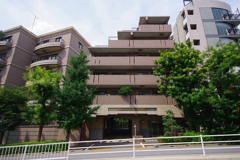 ライオンズステージ渋谷松見坂　外観キャッチ